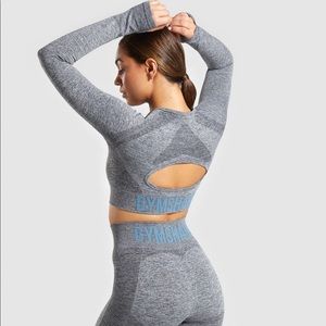 Gymshark Flex Sports Long Sleeve Crop Top